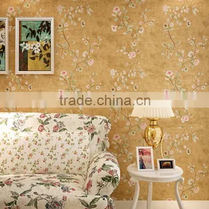 American Design Flower Multicolored Decoration Home Wallpaper thumbnail-2