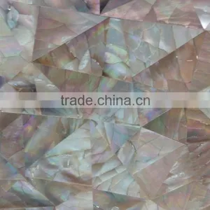 Factory Offer Crazy Crackled Pattern Penguin Mother of Pearl Mosaic Tile for Backsplash thumbnail-1