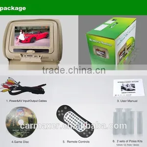 7inch Car Headrest Monitor Car Headrest Dvd Player thumbnail-5