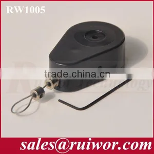 Drop-shaped Burglar-proof Steel Cable Reel Retractable Box With R Ring Terminal Cable End thumbnail-6