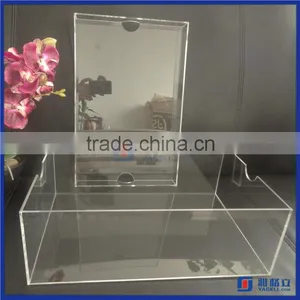 Wholesale Acrylic Custom Shoe Box Storage Box With Lid for Lady Shoes / Clear Shoe Box thumbnail-6