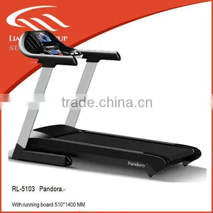 High Quality Electric Treadmill With 3.0hp DC Motor With Running Board 510*1400mm thumbnail-1