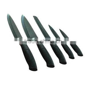 New Design 5pPiece Kitchen Knife With Wave Blades thumbnail-1