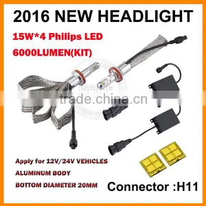 2016 NEW (PHI-LUXEON MZ) LED HEADLIGHT (H11) thumbnail-1