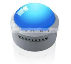 Custom LED Flashing Sound Button/Plastic Talking Buzzers/ Push Sound Button With Voice Recordable Push Button thumbnail-2