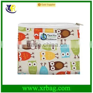 Promotional Owls Print Zipper Bag thumbnail-1