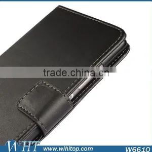 High Grade Folio Style PU Leather Flip Back Cover Wallet Case for Huawei P8 thumbnail-4