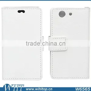 Phone Accessories Luxury Wallet Leather Flip Case for Sony Xperia Z4 Compact thumbnail-3