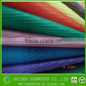 [Non Woven Factory]170g 100% PP Spunbonded Nonwoven Fabric Cross Pattern With Nylon for Shoe Lining thumbnail-4