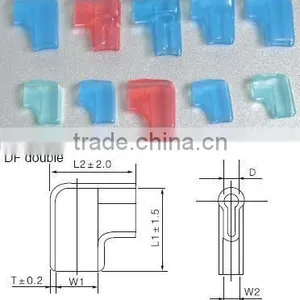 DF250 Flag Shape PVC Terminal Sleeves for Electrical Cable thumbnail-5