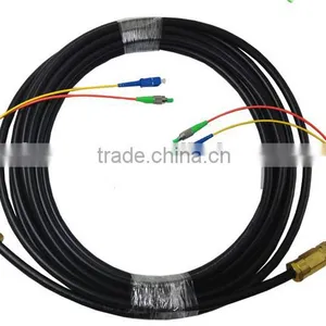 4 Core Outdoor Fiber Optic FC ST LC ST Waterproof Patch Cord thumbnail-2