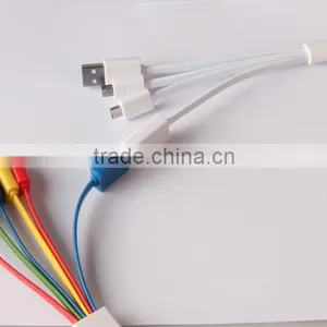 3 in 1 Cable and 5 in 1 Cable Different Color Choice PVC Cable With Sample Shape and Logo thumbnail-4