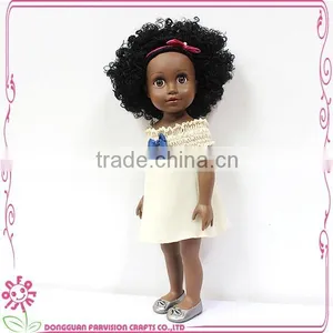 China Good Price Plastic Vinyl African Girl Dolls 18 Inch With CE Certificates thumbnail-3