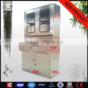 Glass Medical Cabinet Medical Equipment Cabinet Bedside Locker thumbnail-1