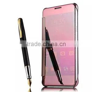 Make Up Mirror Function Cell Phone Flip Case Cover,Mirror Case For Iphone 6 thumbnail-1