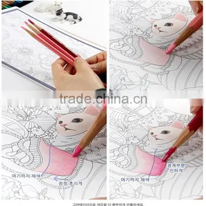 Fashion Wholesale Secret Garden Series Jetoy Cat Coloring Books for Adult thumbnail-4