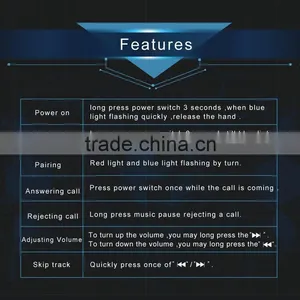 Bulk Wholesale Stereo Bluetooth Headset, OEM Brand Wireless Bluetooth Headphone, Bluetooth Head Phone for Dmart Phones thumbnail-4