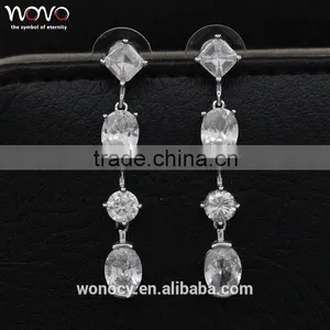 Jewelry Manufacturer China Beautiful Earring Designs for Women thumbnail-2