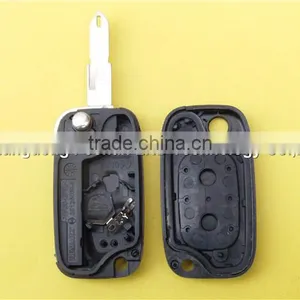 Cheap Folding Key Blank For Renault 2 Button Remote Flip Key Case Fob With 206 Blade thumbnail-6