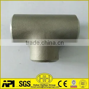 1 Inch Sch10 Ss304 Butt Weld Pipe Fittings Equal Tee thumbnail-2