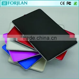 2015 New Coming Aliuminum Buit in Cable Slim Card Power Bank 1500mah thumbnail-4