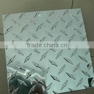 Aluminium Tread Plate Diamond Pattern and Five Bar 3003 H24 5052 6061 thumbnail-3