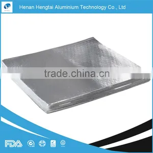 Food Use and Cushion Flat Pre Cut Aluminum Foil Sheet thumbnail-1