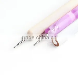 Cheap Wooden and Plastic Nail Art Dotting Tools and Brushes thumbnail-3