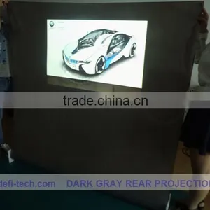 Dark Grey Color Rear Projection Film,holographic Projection Screen, Making Excellent Color Reappearance. thumbnail-1