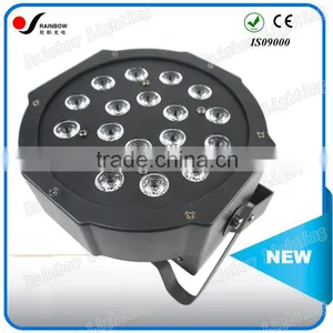 Hot Sale Pro 18pcs 1W Bright LED Par Stage Light With RGBW 4in1 thumbnail-1