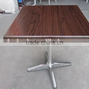 Restaurant Furniture Simple Square Dining Coffee Table Aluminum Leg Table YT45 thumbnail-5
