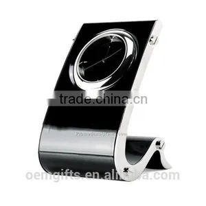 Promotion Zinc Alloy And Aluminium Alloy Designer Desk Clock thumbnail-1