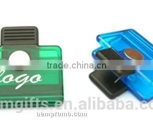 Promotional Mini Plastic Magnet Clip Square Magnet Clip thumbnail-1