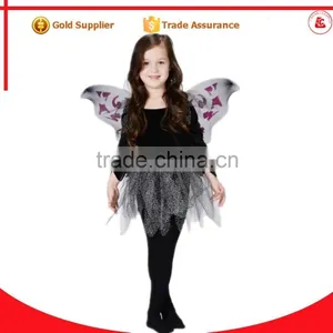 Cheap Wholesale Child Fairy Costumes 1year Baby Girl Black Chiffon Fairy Dress thumbnail-1