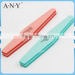 Professional Nail Art Polishing Cheap Sponge Wholesale Nail Files Emery Sand 100/180 thumbnail-1