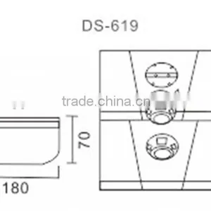High Quality Engineering Plastic Ceiling Speaker DS-619 thumbnail-4