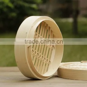 ON SALE Cheapest Natural Bamboo Food Steamer for Dim Sum thumbnail-1