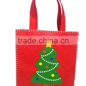 High Quality Decorative Whole Sell Red Christmas Tree Bags for Shopping and Wrapping thumbnail-1