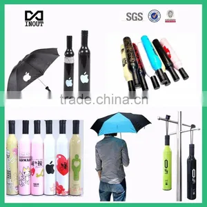Promotion Gifts Customized Logo Printed Bottle Umbrella thumbnail-1