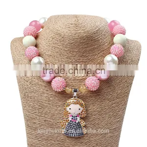 Sweet Little Prince Pendant Lovely Party and Casual Wear Jewelry for Toddler Girl thumbnail-3