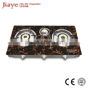 Hot Sales 3 Burner Gas Hob Table Top Tempered Glass Gas Cooker(JY-TG3009) thumbnail-1