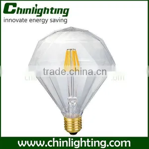UL LED Filament G125 Bulb G95 Decorative Pendant Filament Bulbs 6w G95 Globe Edison Filament Bulb thumbnail-2