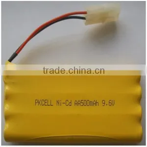 Ni-CD 9.6V AA Battery 700mAh Bulk Pack Cell thumbnail-2