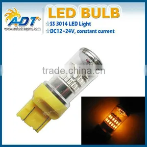 7443 7440 T20 48-SMD White PARKING STOP LED LIGHT BULB thumbnail-1