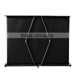 40 Inch 4:3 Portable Mini Table Projector Screen Folding Screen / Desk Roll-up Projection Screen Indoor /Outdoor thumbnail-2