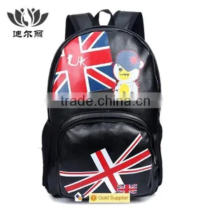 Flag Pattern Cheap Adult Hipster School Backpack Bag thumbnail-5