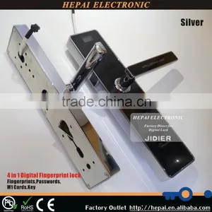 High Quality Fingerprint Smart Card Magnetic Sensor Door Lock Quality Choice thumbnail-1