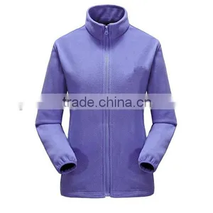 2015 Jacket Fashion 100% Polyester Soft Shell Polar Fleece Jacket Woens thumbnail-5