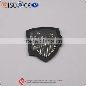 Factory OEM Fashion Design Jeans Pocket Patch Leather Patch With Customized Metal Logo thumbnail-1