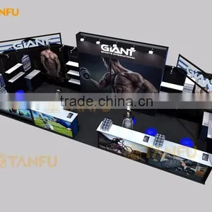 Tanfu 3mx9m Trade Fair Stand With Display Shelves thumbnail-2